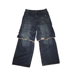 Jaded Of London Super Sick Baggy Jeans Rare Style Streetwear 35 X 29